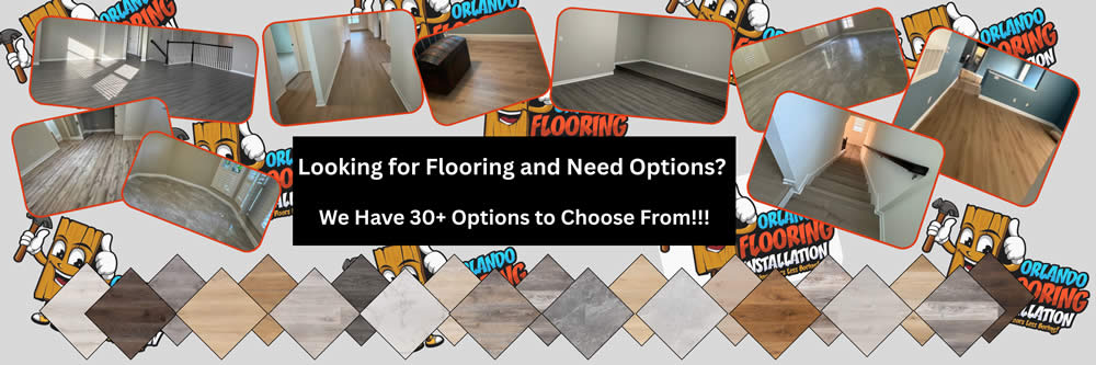 Banner flooring product options